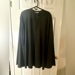 Black Cape Poncho